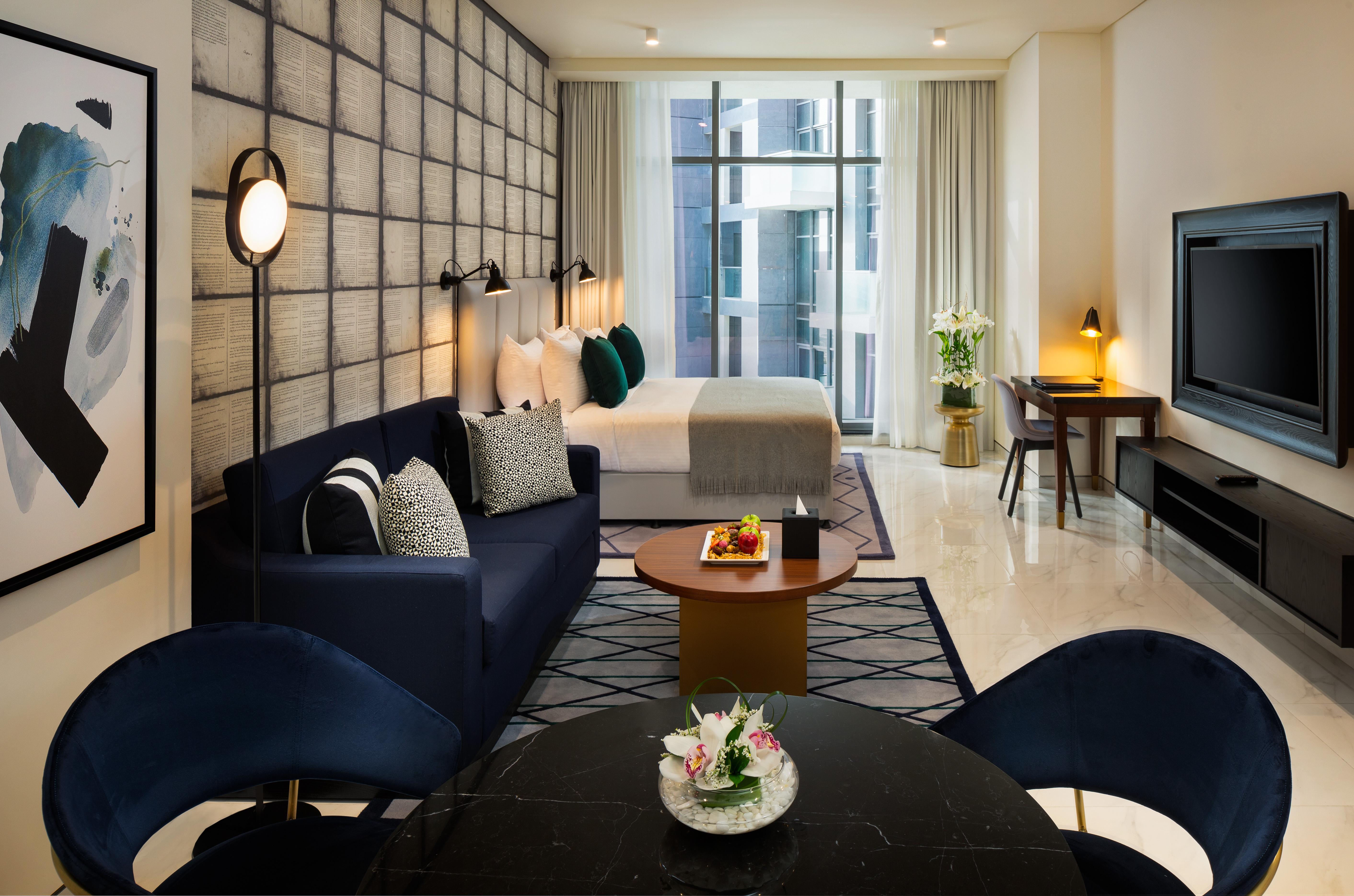 Millennium Atria Business Bay Aparthotel Дубай Екстериор снимка A suite at the hotel
