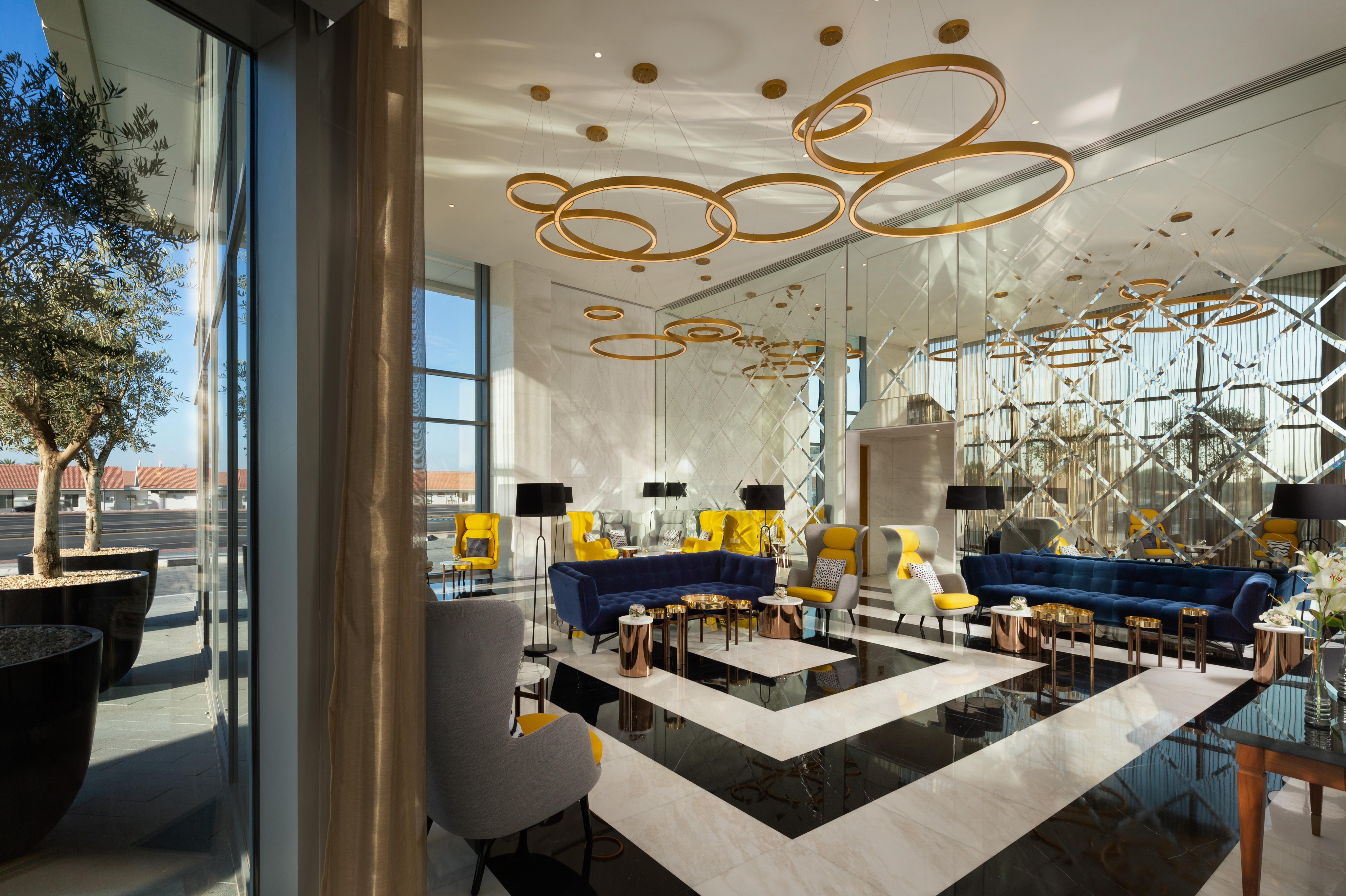 Millennium Atria Business Bay Aparthotel Дубай Екстериор снимка The interior of the hotel