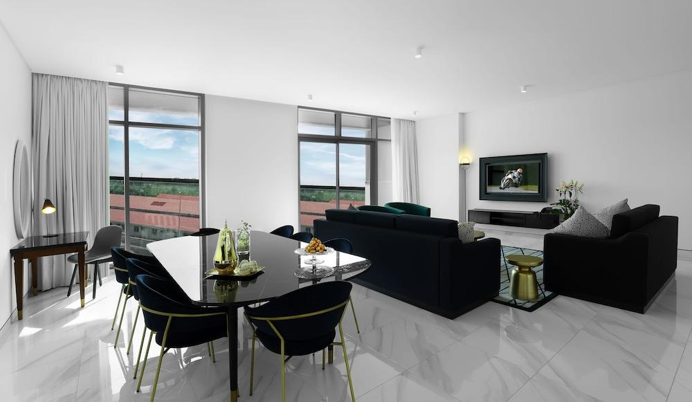 Millennium Atria Business Bay Aparthotel Дубай Екстериор снимка Interior of a typical apartment