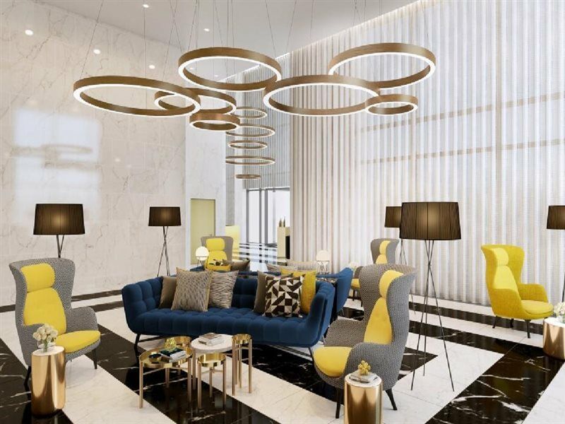 Millennium Atria Business Bay Aparthotel Дубай Екстериор снимка The lobby of the hotel